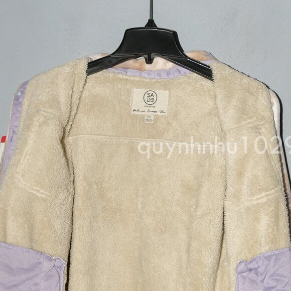 SAGE Women's Plush Shirt Jackets. - Picture 7 of 7